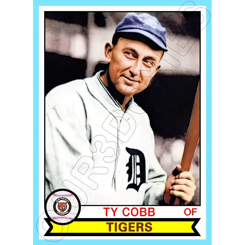Ty Cobb 1979 Topps Custom Card - 4918