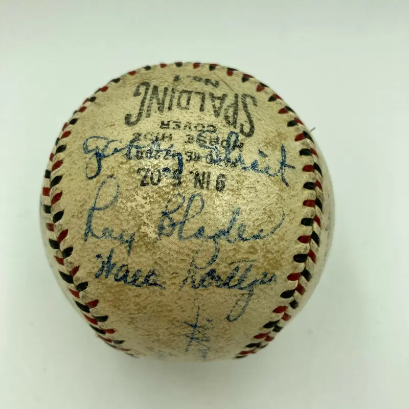 1931 St. Louis Cardinals World Series Champs Team Signed Baseball JSA COA