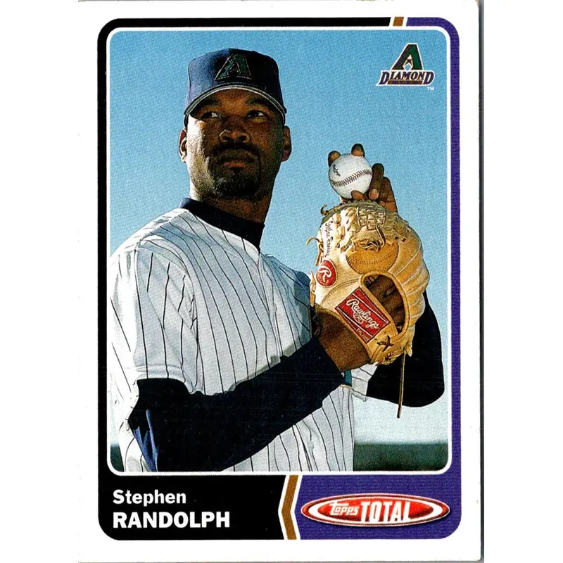 2003 Topps Total Silver Stephen Randolph #323