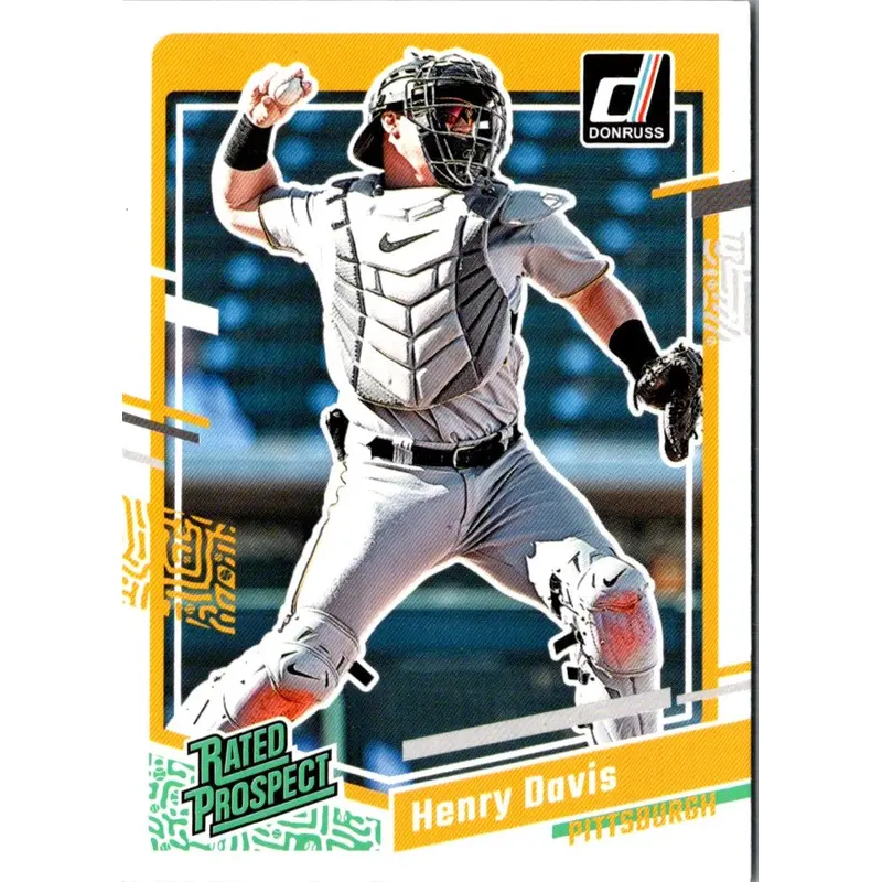 2023 Donruss Holo Orange Henry Davis #36