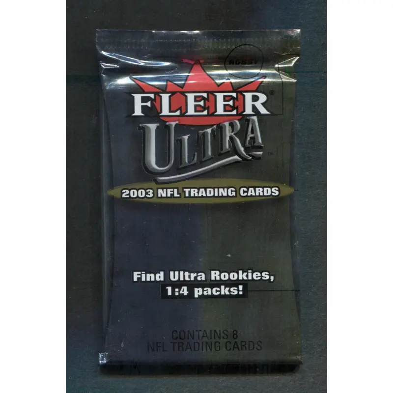 2003 Fleer Ultra Football Unopened Pack (Hobby) (8)