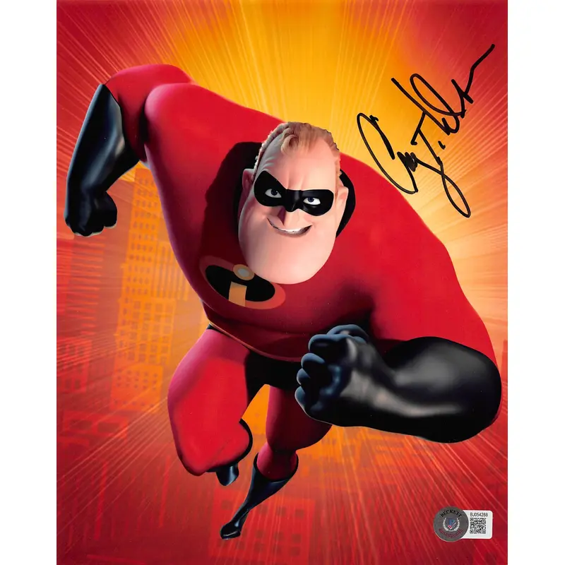 Craig T. Nelson The Incredibles Authentic Signed 8x10 Vertical Photo BAS 2