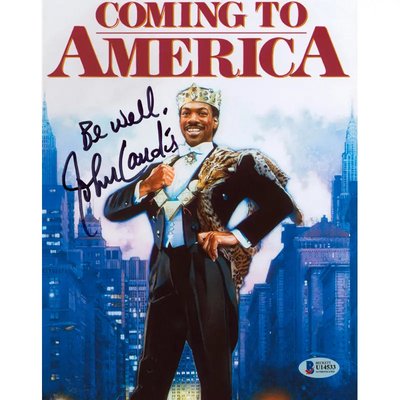 John Landis Coming to America "Be Well" Authentic Signed 8x10 Photo BAS #U14533