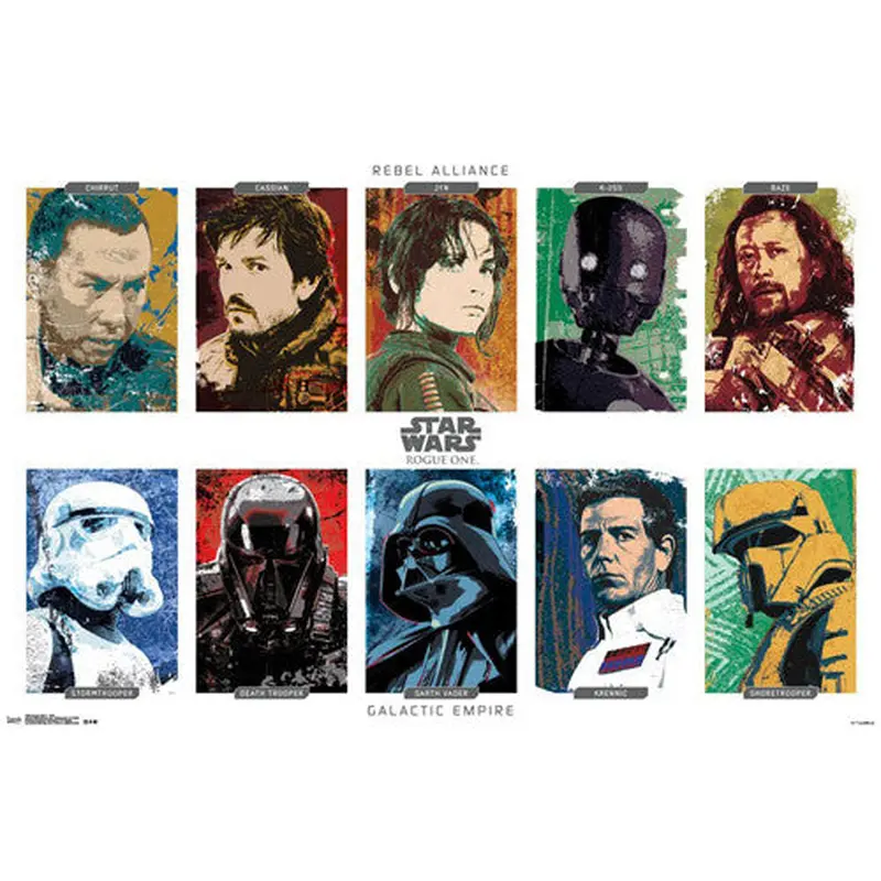 Star Wars Rogue One "Grid" Official Poster - Trends 2016