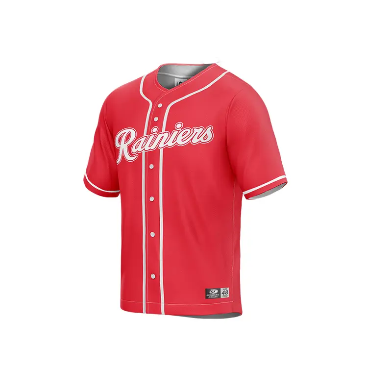 Tacoma Rainiers Replica Red Alternate Jersey