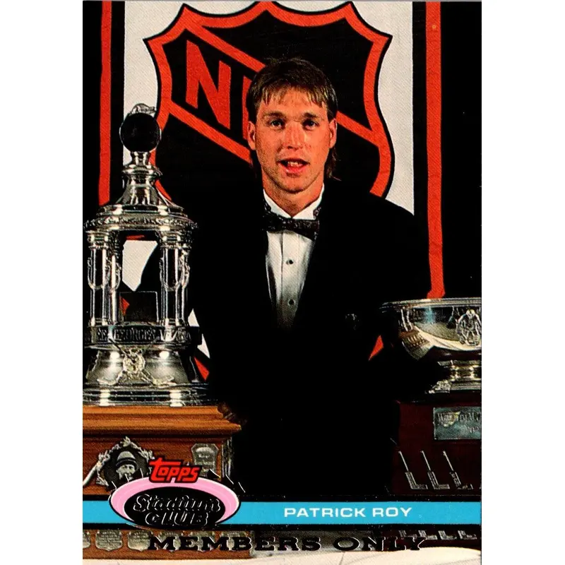 1992 Stadium Club Patrick Roy #133
