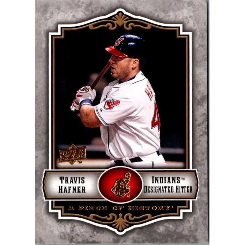 2009 Upper Deck A Piece of History Travis Hafner #29