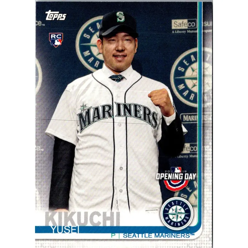 2019 Topps Opening Day Yusei Kikuchi #55 Rookie
