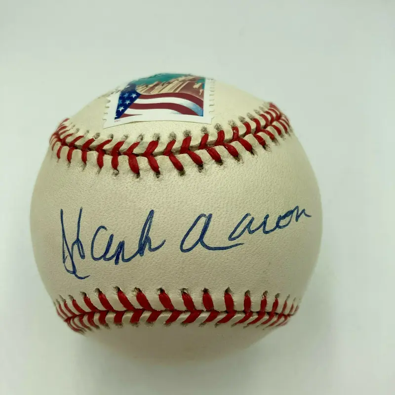 Hank Aaron Signed Official National League 715th Home Run Baseball PSA DNA COA