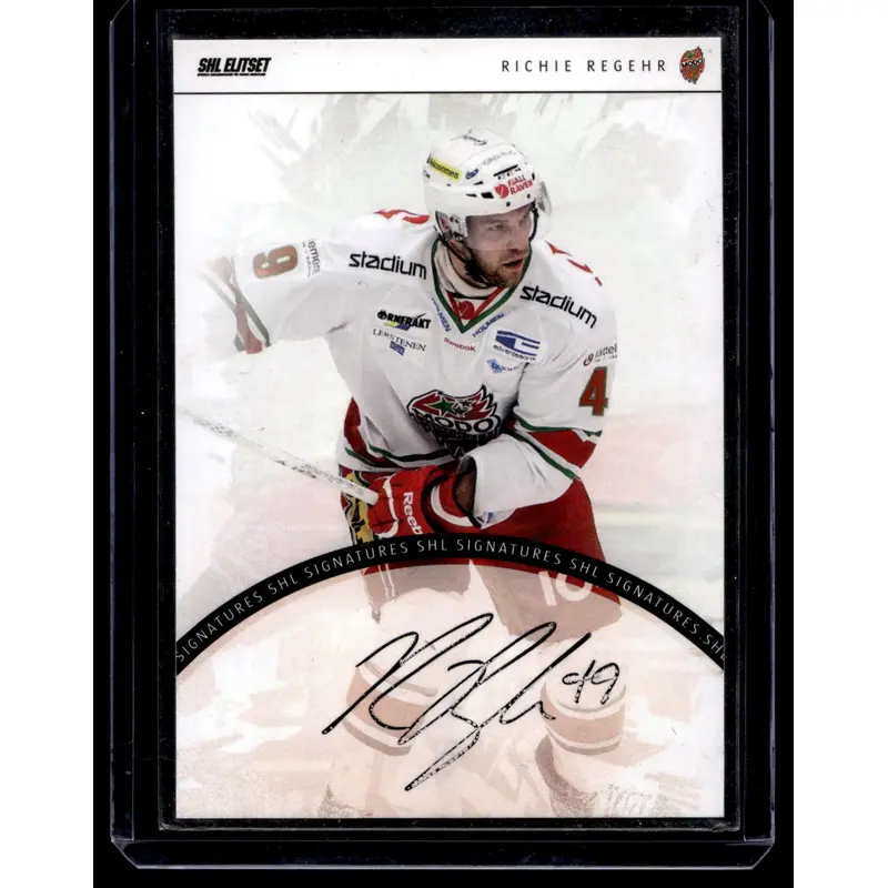 2013-14 SHL Signatures - Richie Regehr