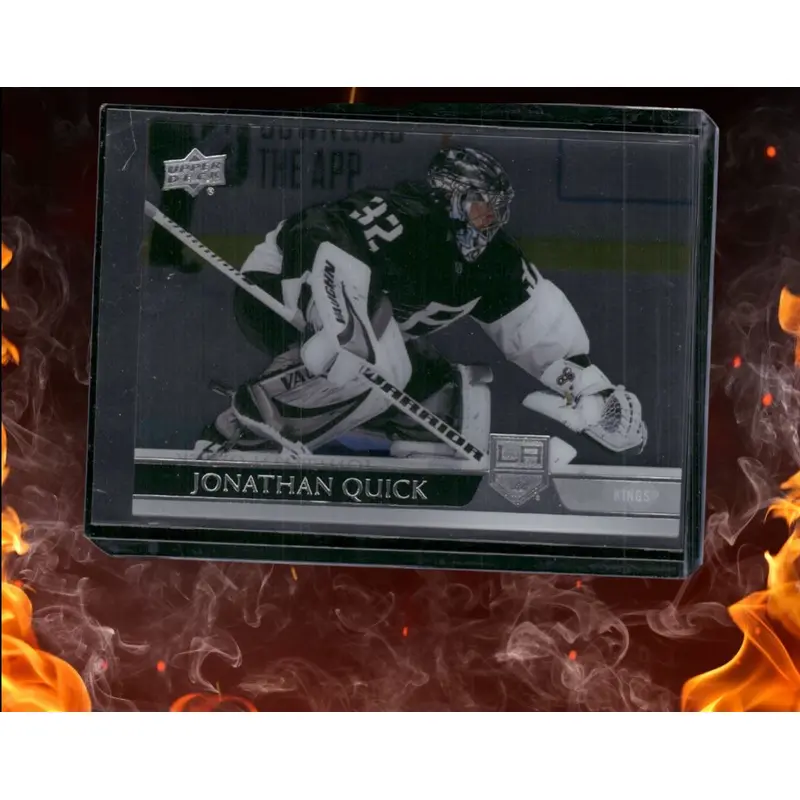 2020-21 Upper Deck Jonathan Quick Clear Cut SP #338