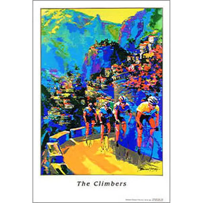 Lance Armstrong "The Climbers" (2005) Tour de France Cycling Poster Print - Malcolm Farley