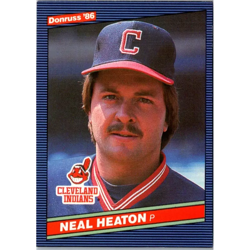 1986 Donruss Neal Heaton #338