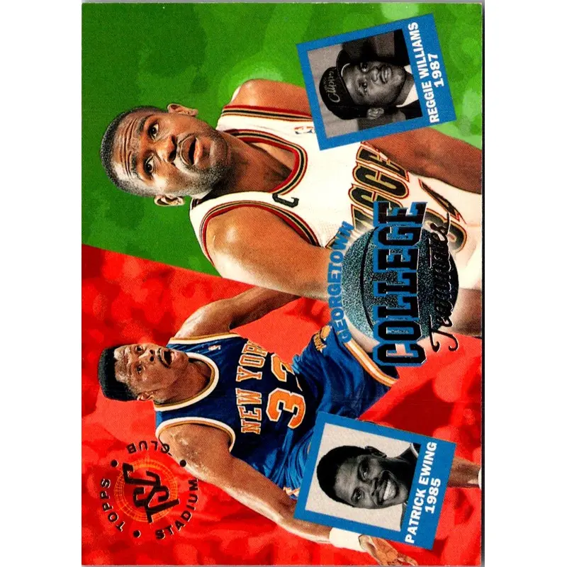 1994 Stadium Club Patrick Ewing/Reggie Williams #100