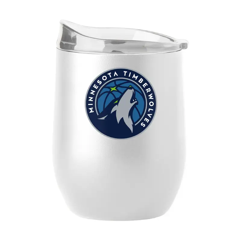 Minnesota Timberwolves 16oz Swagger Powder Coat Curved Bev