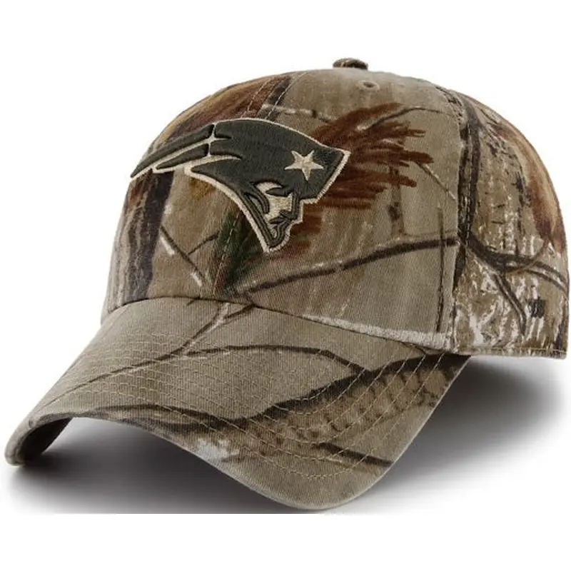 New England Patriots Hat Fitted Camo Real Tree *specify size*