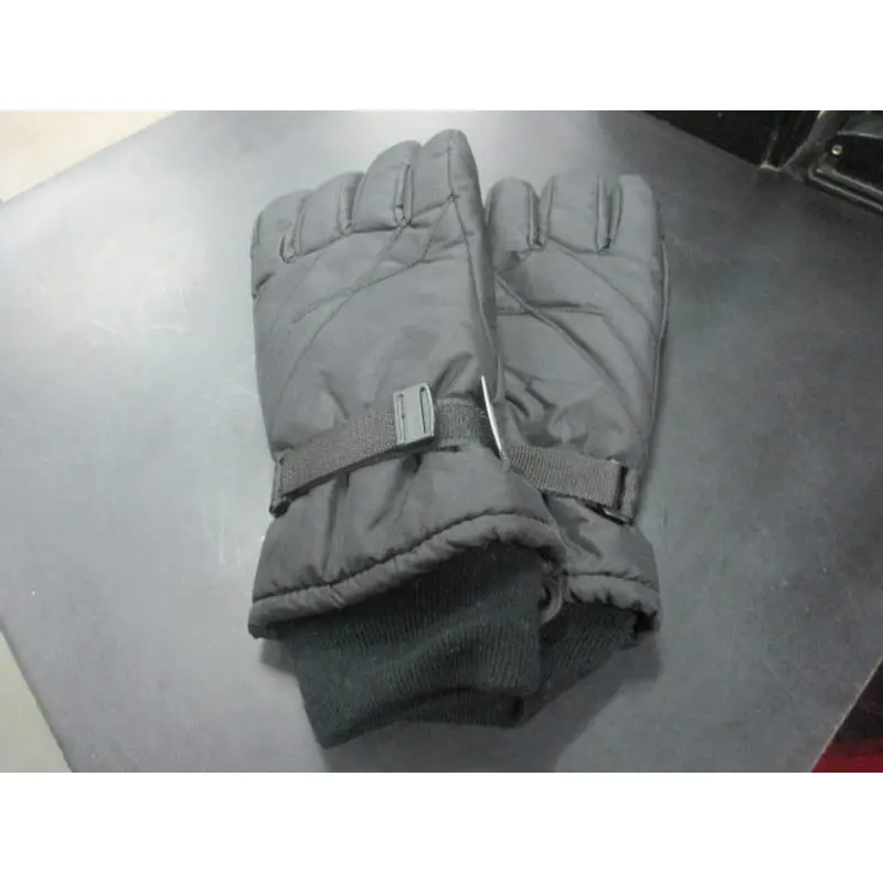 New Grand Sierra Tusser Snow Gloves Black Size Large