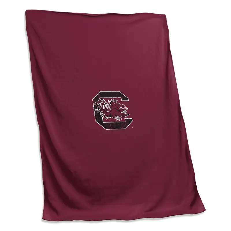 South Carolina Maroon Sweatshirt Blanket (Screened)