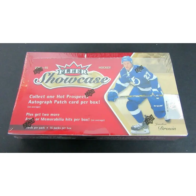 2014/15 Upper Deck Fleer Showcase Hockey Box (Hobby)