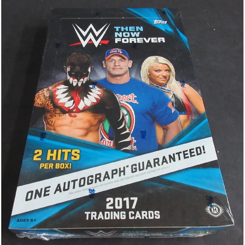 2017 Topps WWE Wrestling Then Now Forever Box (Hobby)