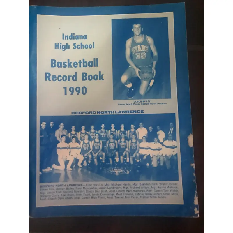 1990 Indiana High School Basketball Record Book