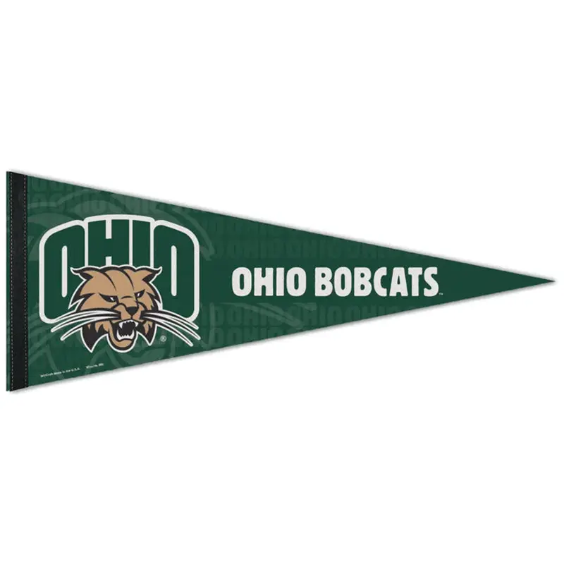 Ohio University BOBCATS Official NCAA Team Logo Premium Felt Pennant - Wincraft