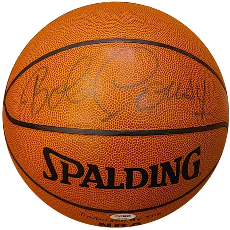 Bob Cousy Autographed NBA Basketball - PSADNA