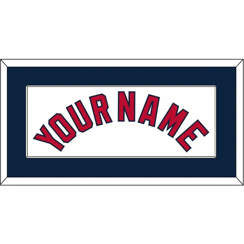 St. Louis Name - Home White (2006-2012) - Single Mat 2