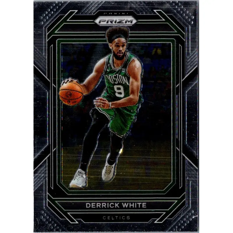 2022 Panini Prizm Blue Derrick White #12