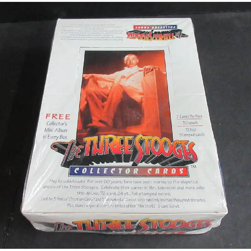 1997 DuoCards The Three Stooges Collector Cards Box