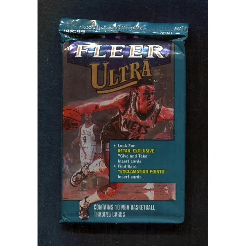 1998/99 Fleer Ultra Basketball Unopened Pack (Retail) (10)