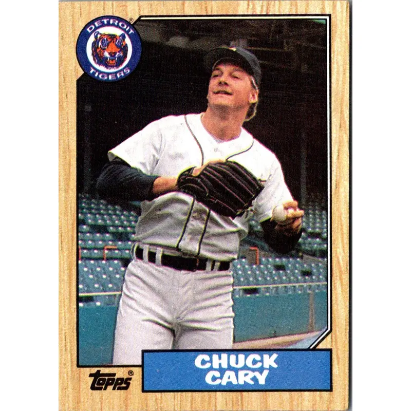 1987 Topps Chuck Cary #171 Rookie