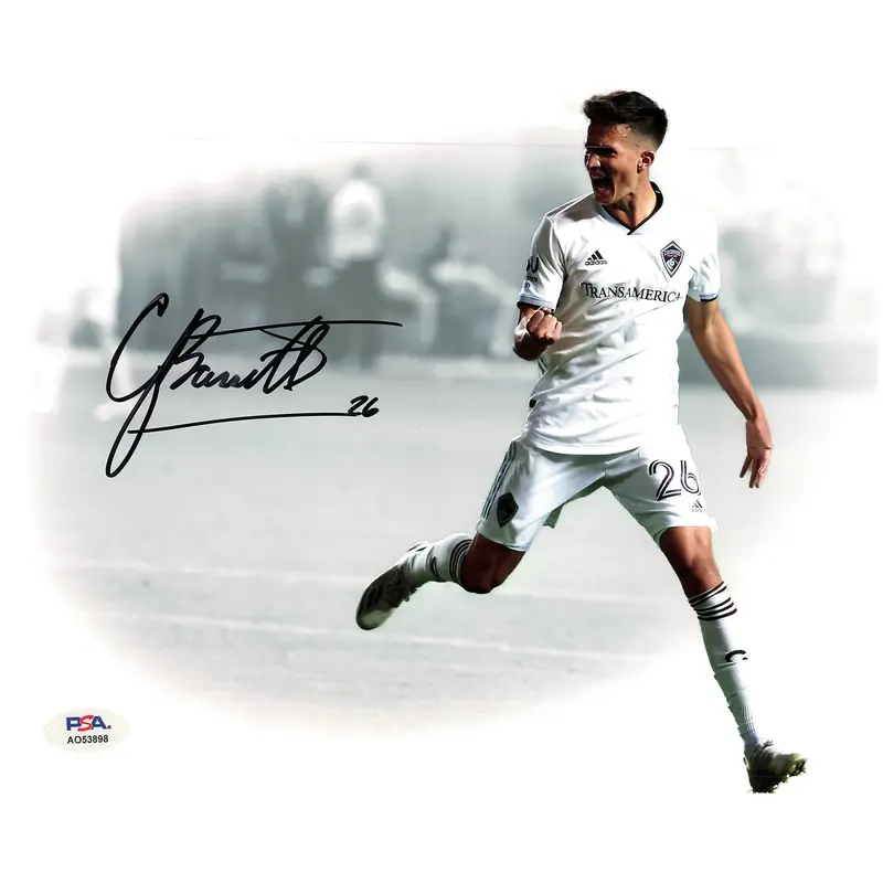 Cole Bassett signed 8x10 photo PSA/DNA Autographed Colorado Rapids