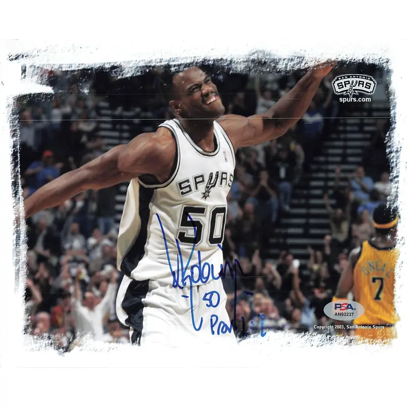 David Robinson signed 8x10 photo PSA/DNA San Antonio Spurs Autographed