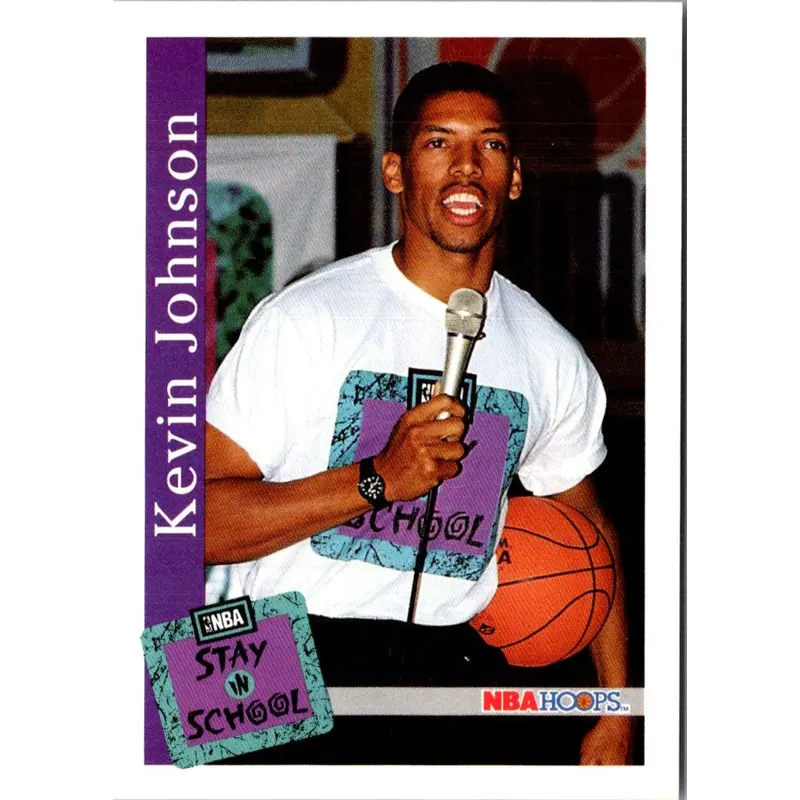 1992 Hoops Kevin Johnson #335