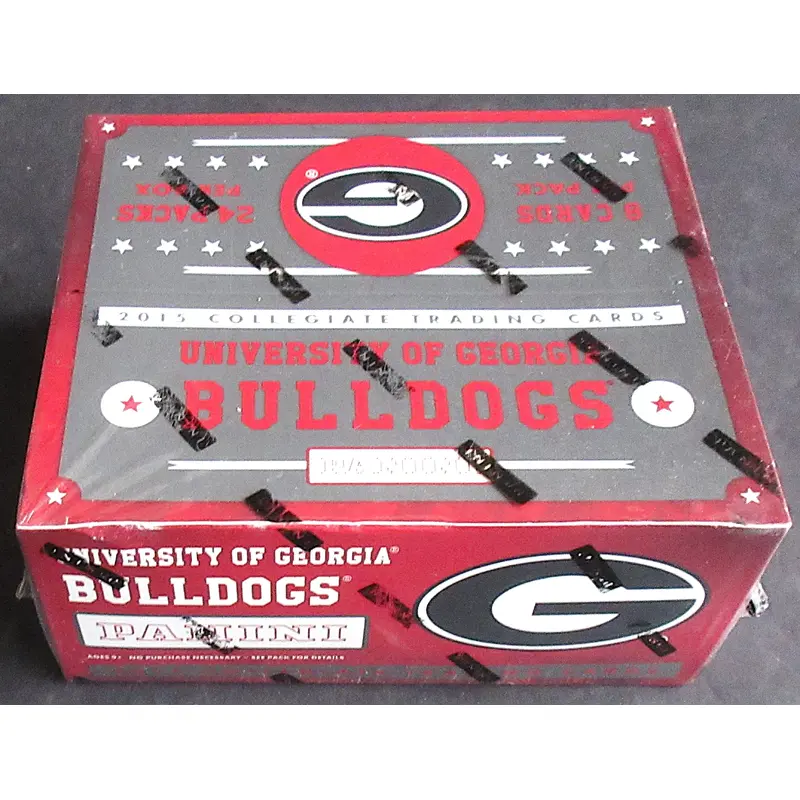2015 Panini University of Georgia Bulldogs Collegiate Multi-Sport Box (24/8)