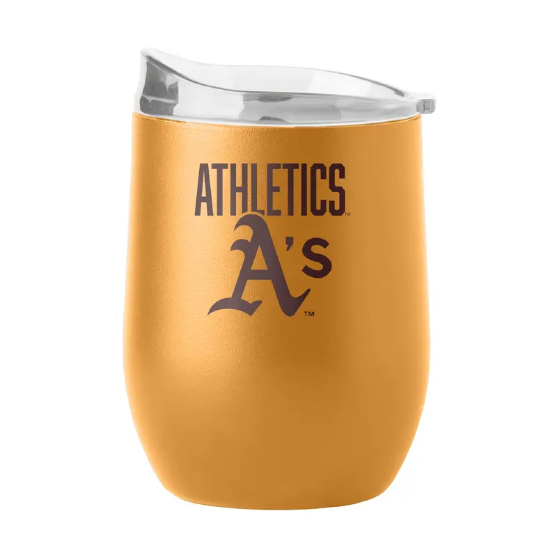 Athletics 16oz Huddle Powder Coat Curved Beverage