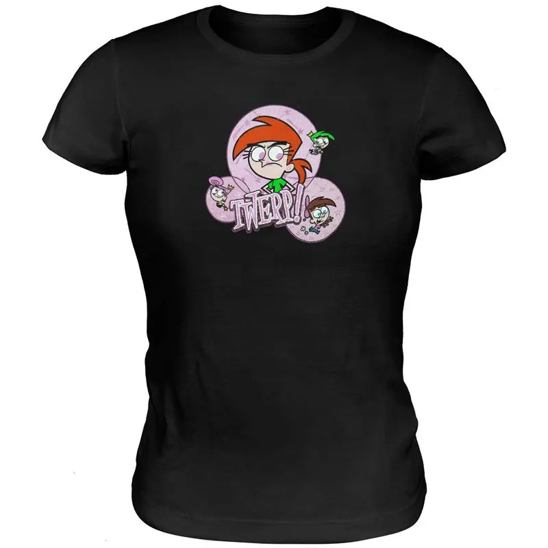 Fairly Odd Parents - Twerp Juniors Babydoll T-Shirt