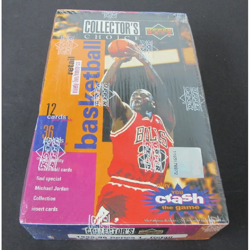 1995/96 Upper Deck Collector's Choice Basketball Series 1 Box (Retail) (36/12)