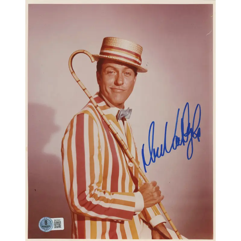 Dick Van Dyke Mary Poppins Authentic Signed 8x10 Photo Autographed BAS #BN74481