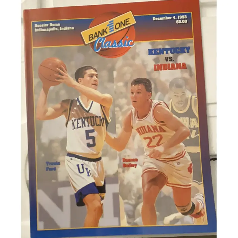 1993 KENTUCKY VS. INDIANA UNIVERSITY BASKETBALL PROGRAM