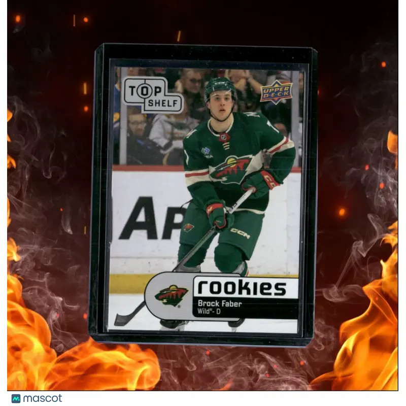 2024-25 Upper Deck National Brock Faber Top Shelf (A) Rookie #TS-3