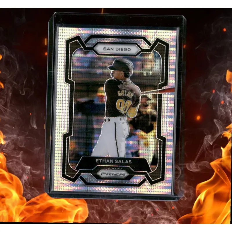 2024 Panini Prizm Ethan Salas Prospect Pulsar Prizm 457/499 #141