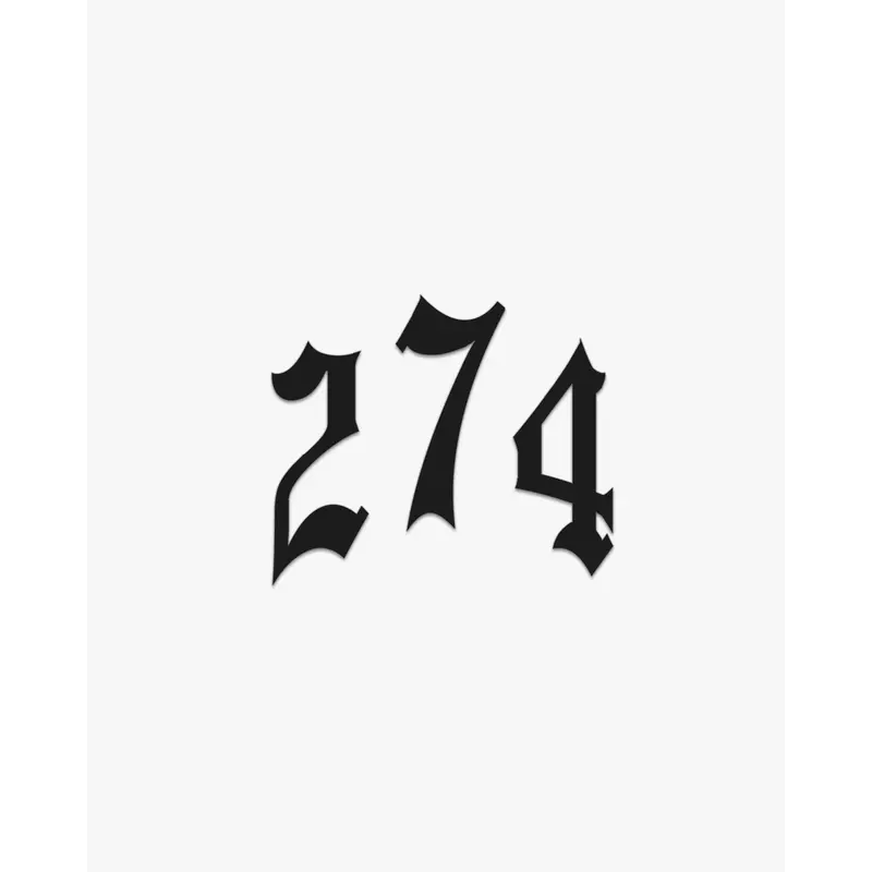THE (274) VANQUISH PREMIUM DECAL