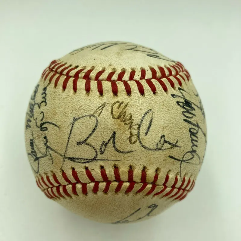 1985 Toronto Blue Jays Team Signed Official National League Feeney Baseball