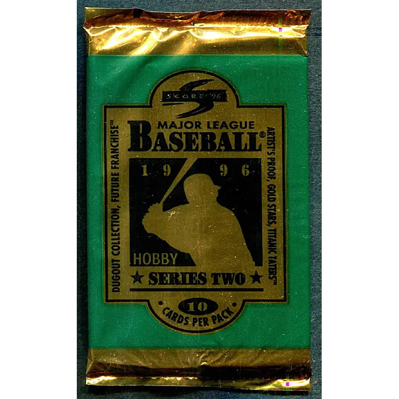 1996 Score Baseball Unopened Series 2 Pack (Hobby) (10)
