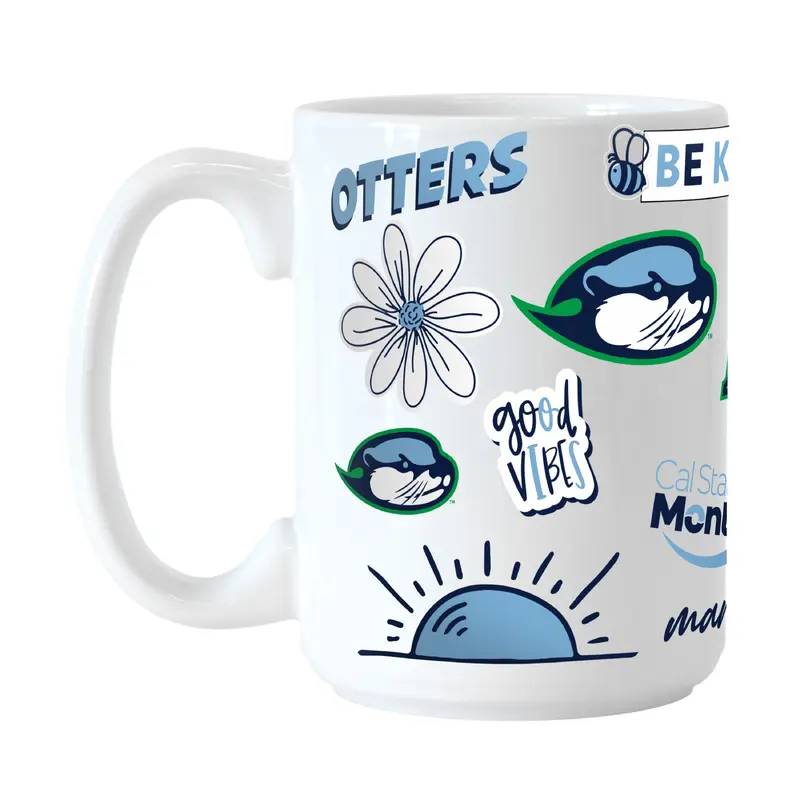 California State Monterey Bay 15oz Native Sublimated Mug