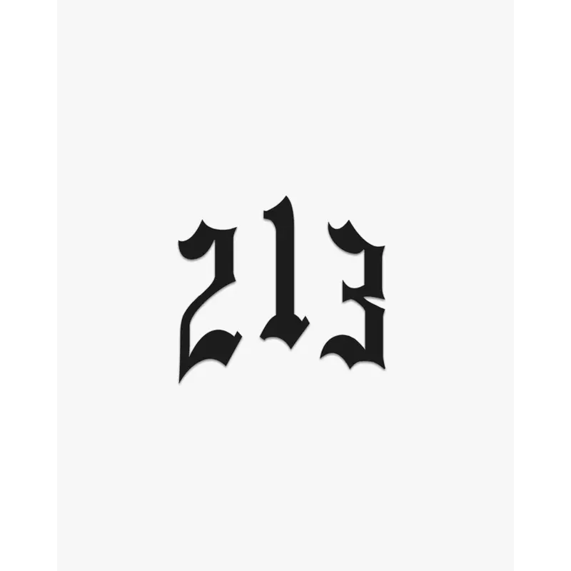 THE (213) VANQUISH PREMIUM DECAL