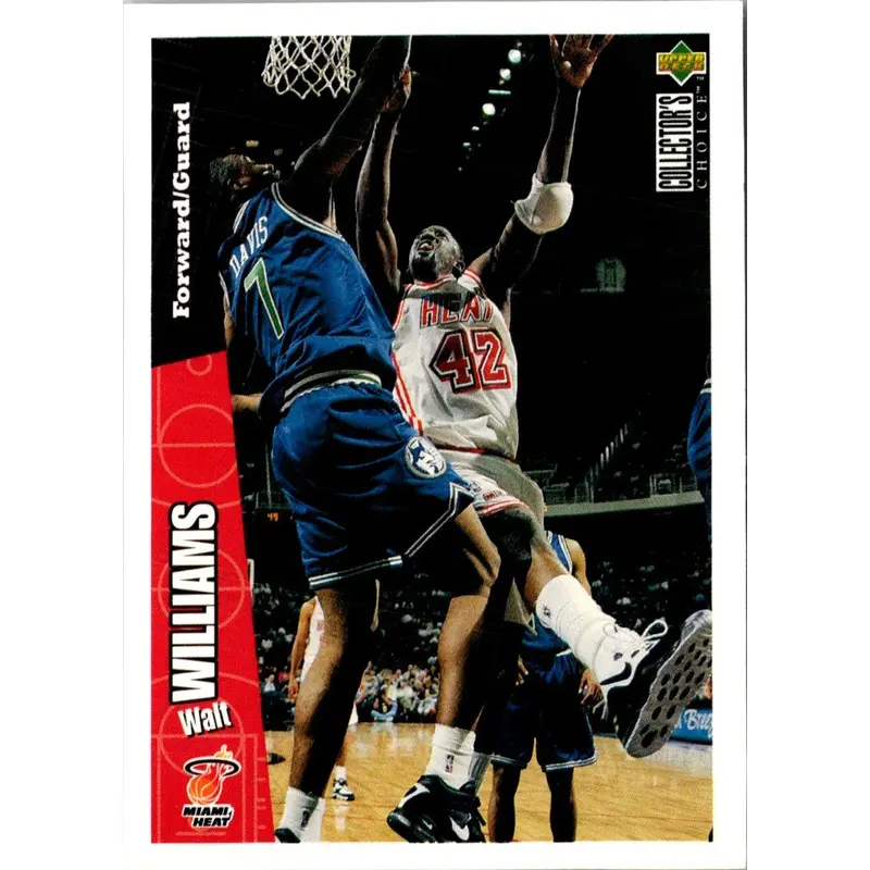 1996 Collector's Choice Walt Williams #83