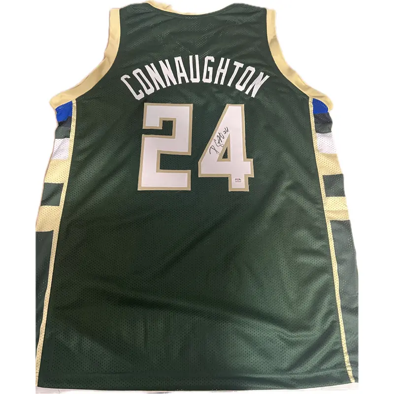 Pat Connaughton signed jersey PSA/DNA Milwaukee Bucks Autographed